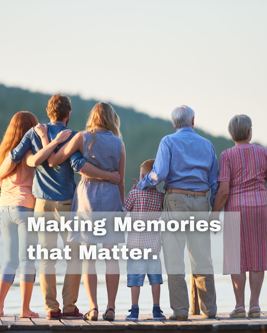 Lakefront Living: <BR>Prioritizing Family and Friends